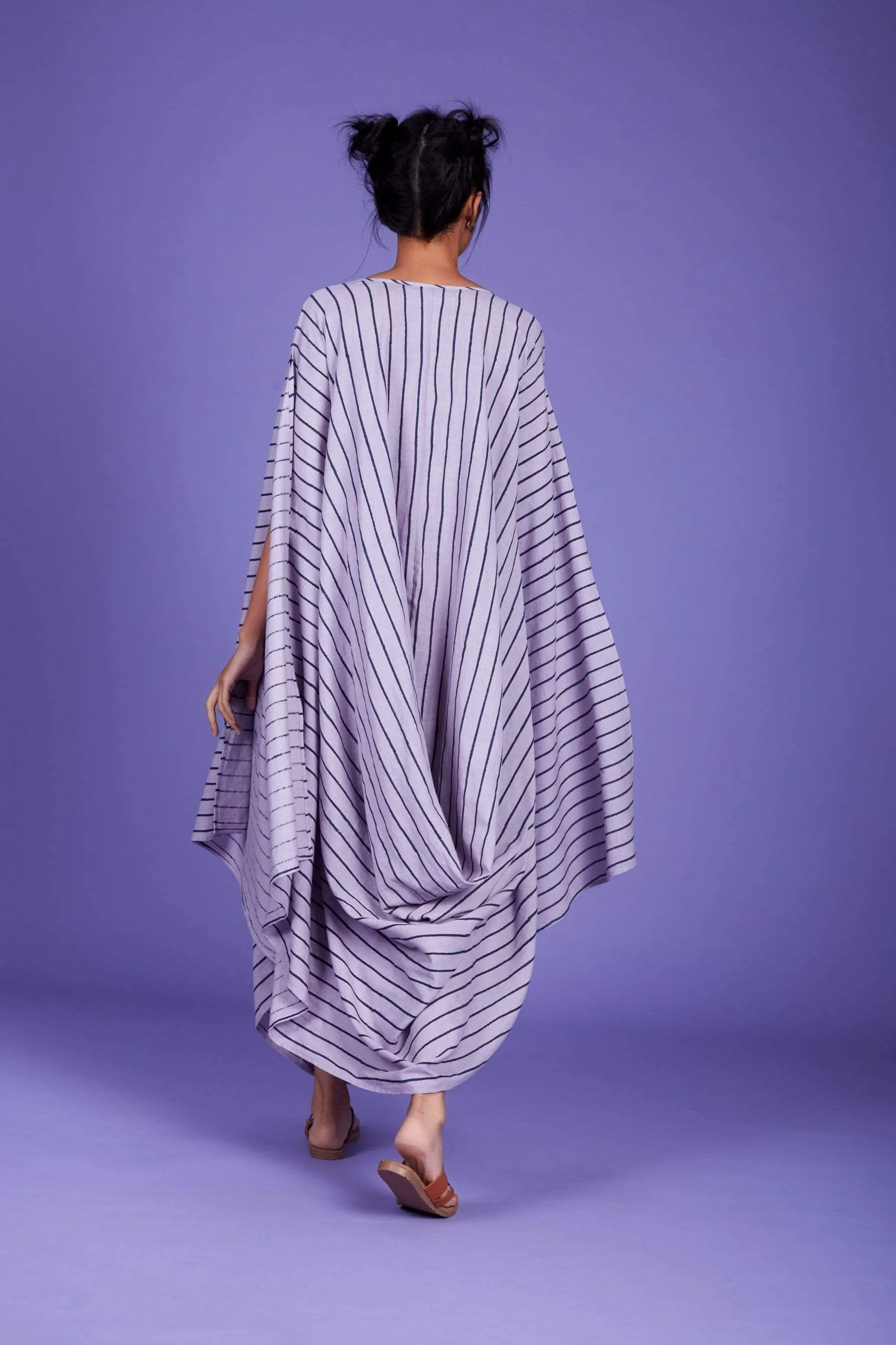 Cowl Dress SS Lavender