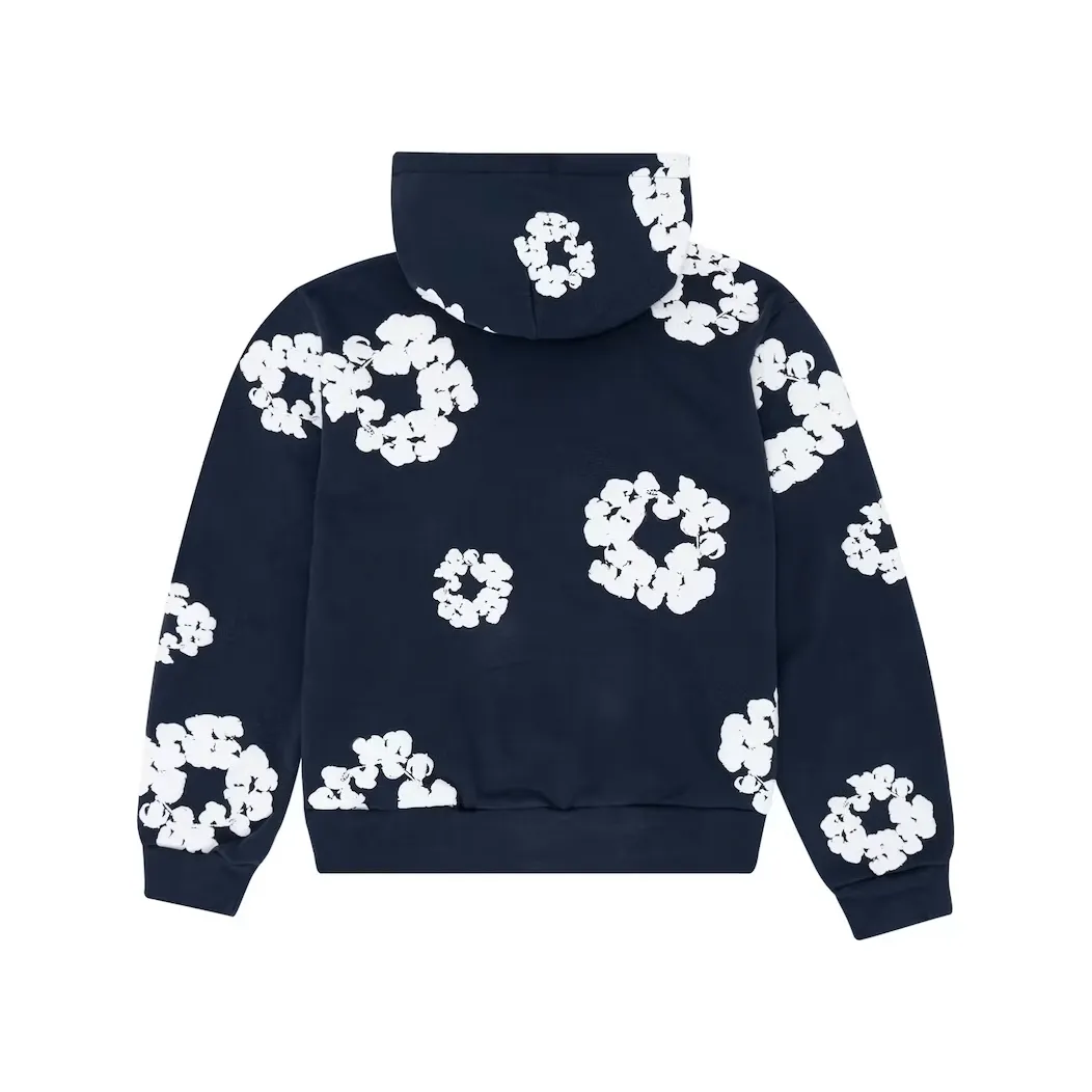 Denim Tears The Cotton Wreath Sweatshirt Navy