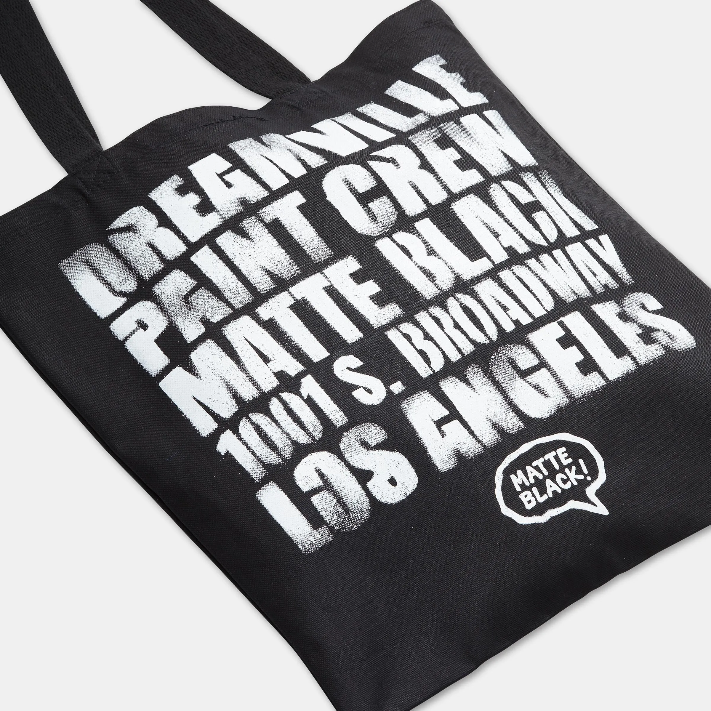 Dreamville x Matte Black Tote Bag