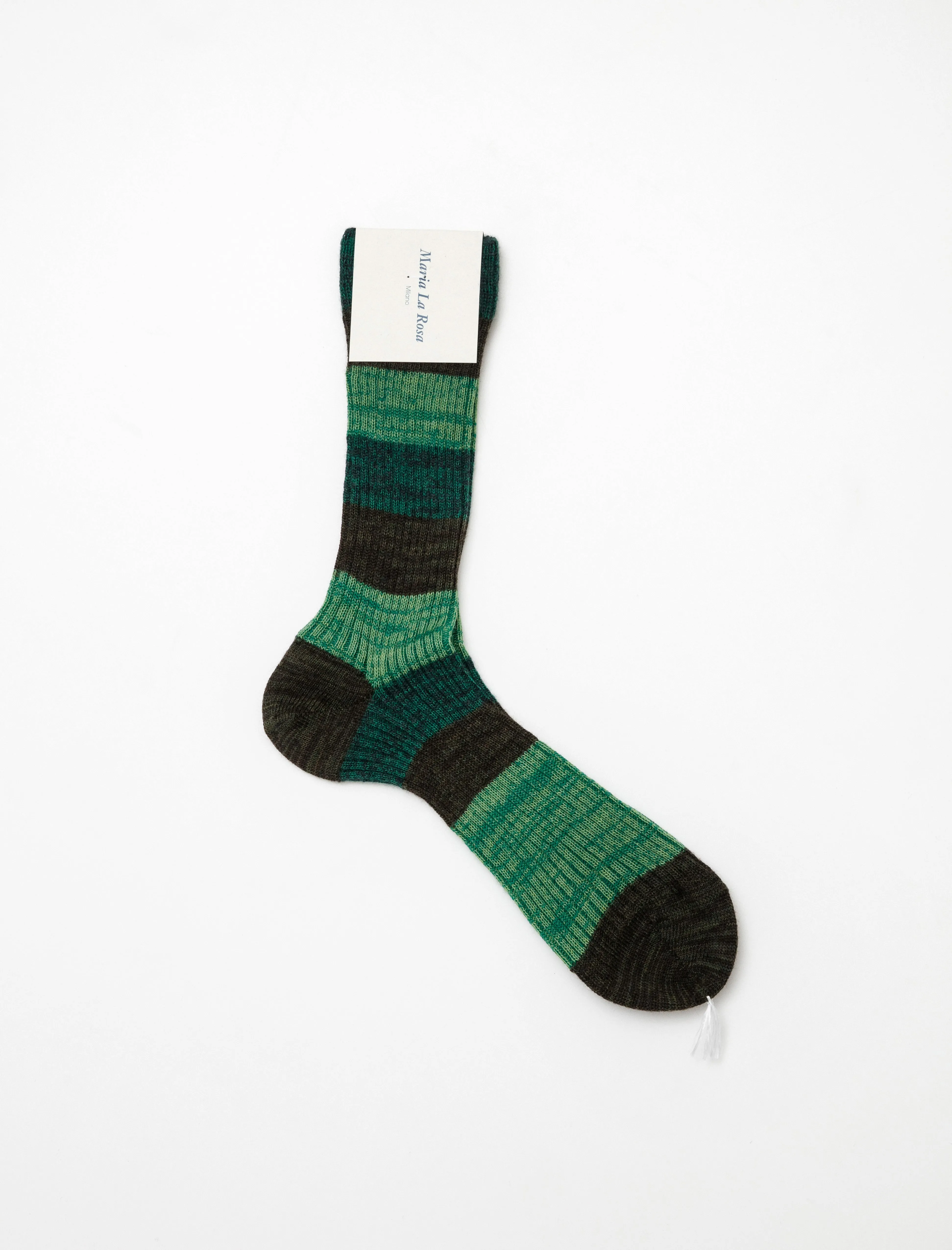 Earth Toned Striped Socks