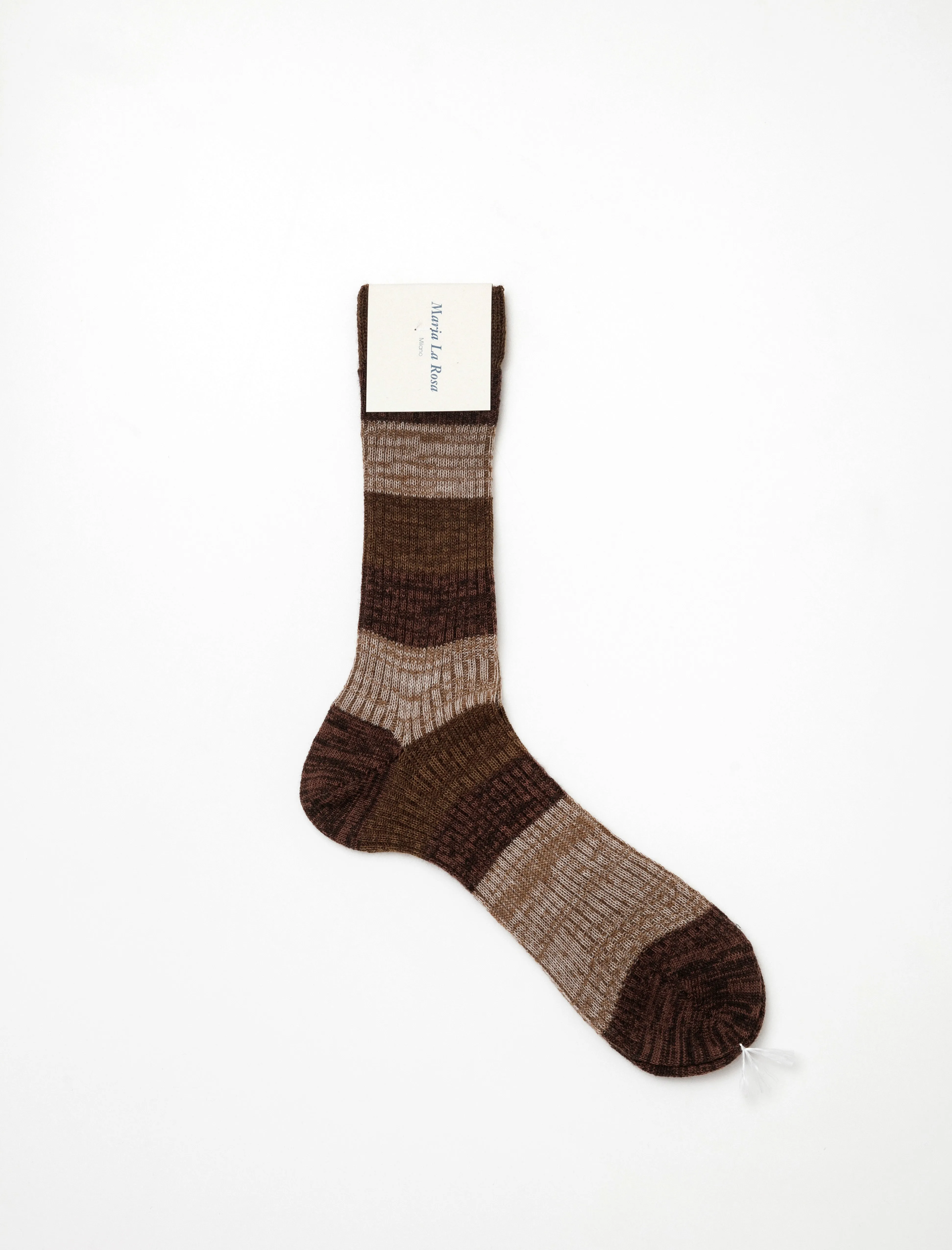 Earth Toned Striped Socks