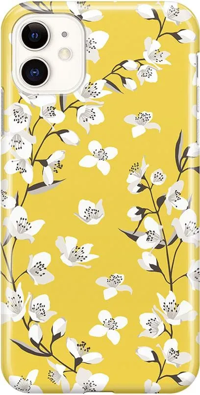 Floral Forest | Yellow Cherry Blossom Floral Case