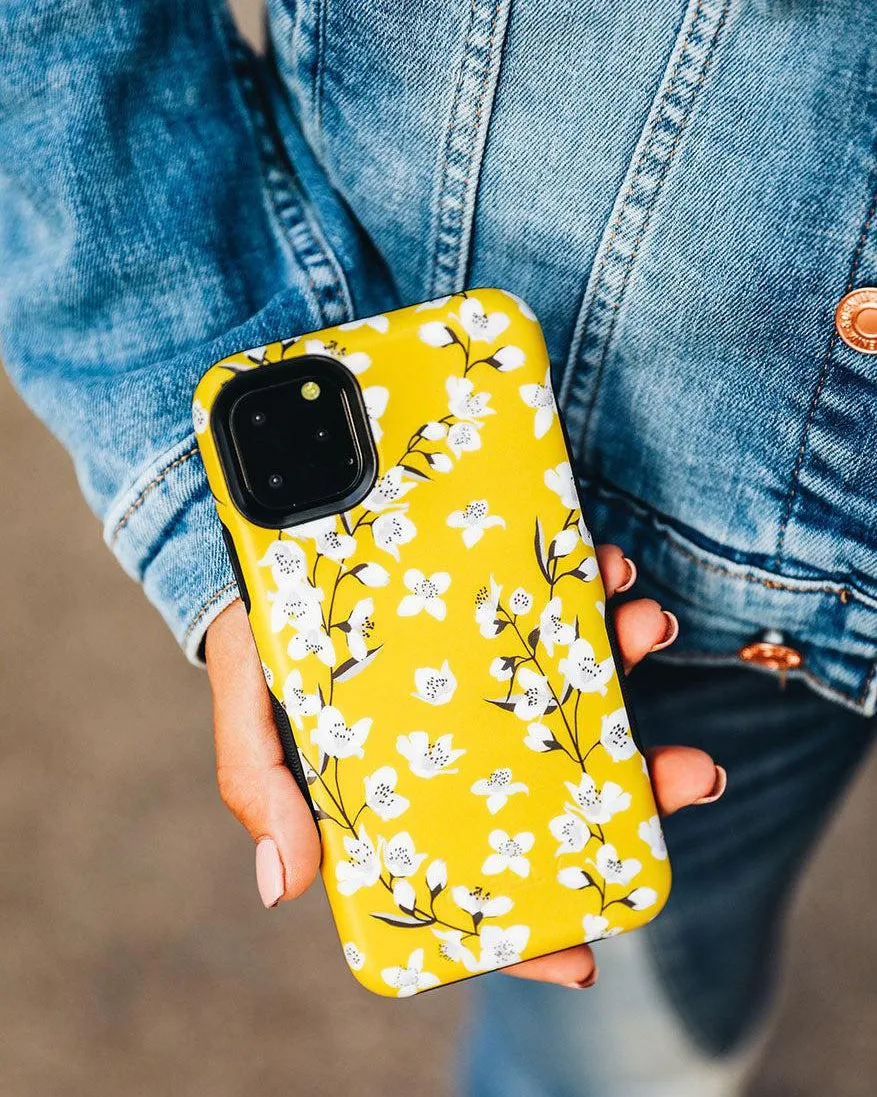 Floral Forest | Yellow Cherry Blossom Floral Case