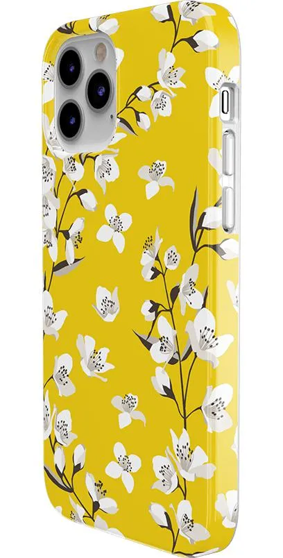 Floral Forest | Yellow Cherry Blossom Floral Case