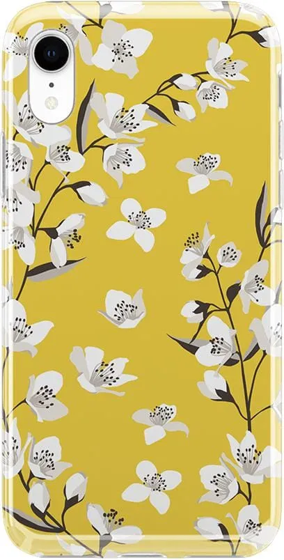 Floral Forest | Yellow Cherry Blossom Floral Case