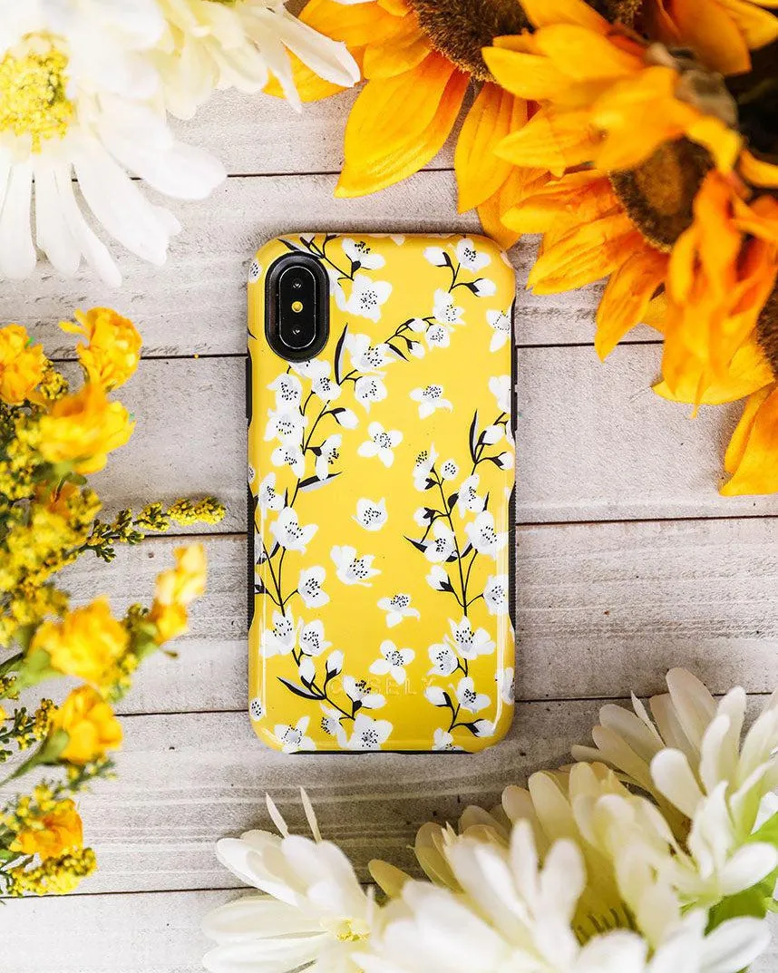 Floral Forest | Yellow Cherry Blossom Floral Case