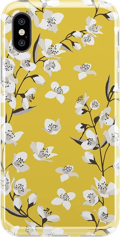 Floral Forest | Yellow Cherry Blossom Floral Case