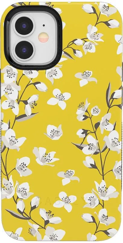 Floral Forest | Yellow Cherry Blossom Floral Case