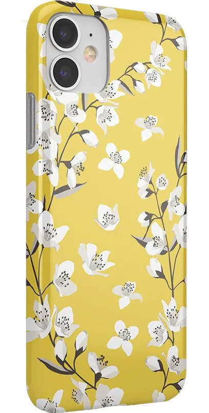 Floral Forest | Yellow Cherry Blossom Floral Case