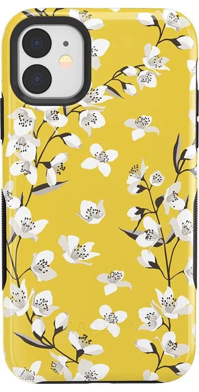 Floral Forest | Yellow Cherry Blossom Floral Case