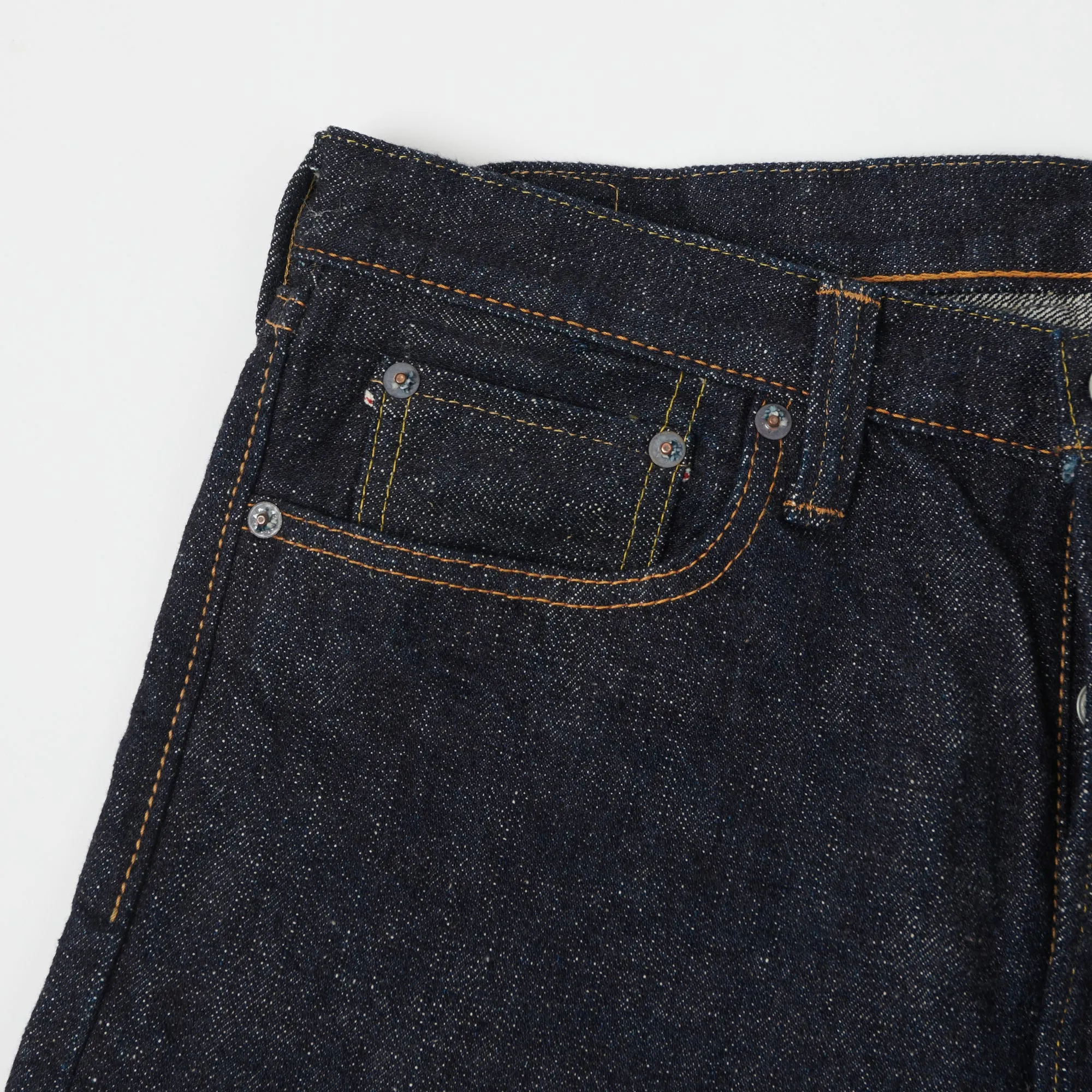 Full Count 1108SRW 15.5oz 'Super Rough' Regular Straight Jean - One Wash