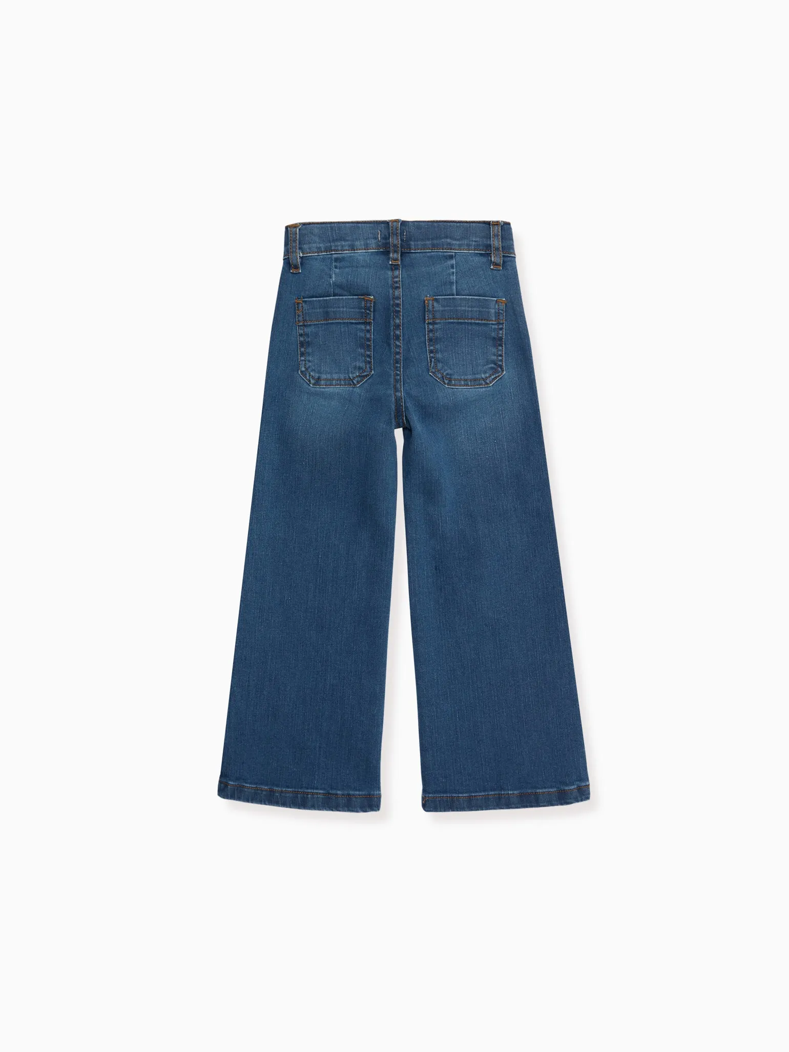 girls enola wide leg jean