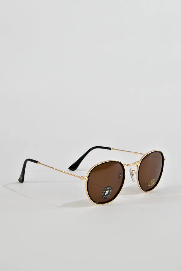 Glassy - Hudson - Polarized - Black / Brown