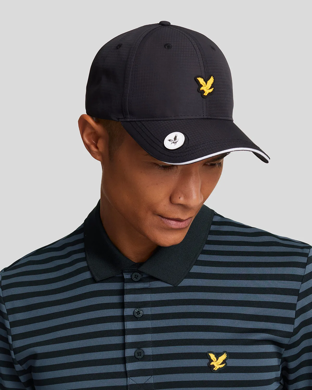 Golf Broad Stripe Polo Shirt