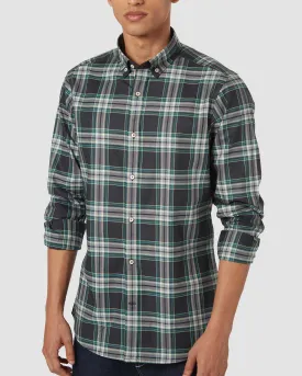 Green Steel Checked Shirt