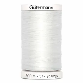 Guterman Polyester Thread 500m #20 White