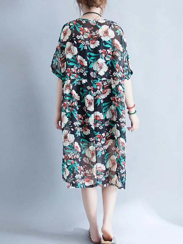 Joy Floral Smock Dress