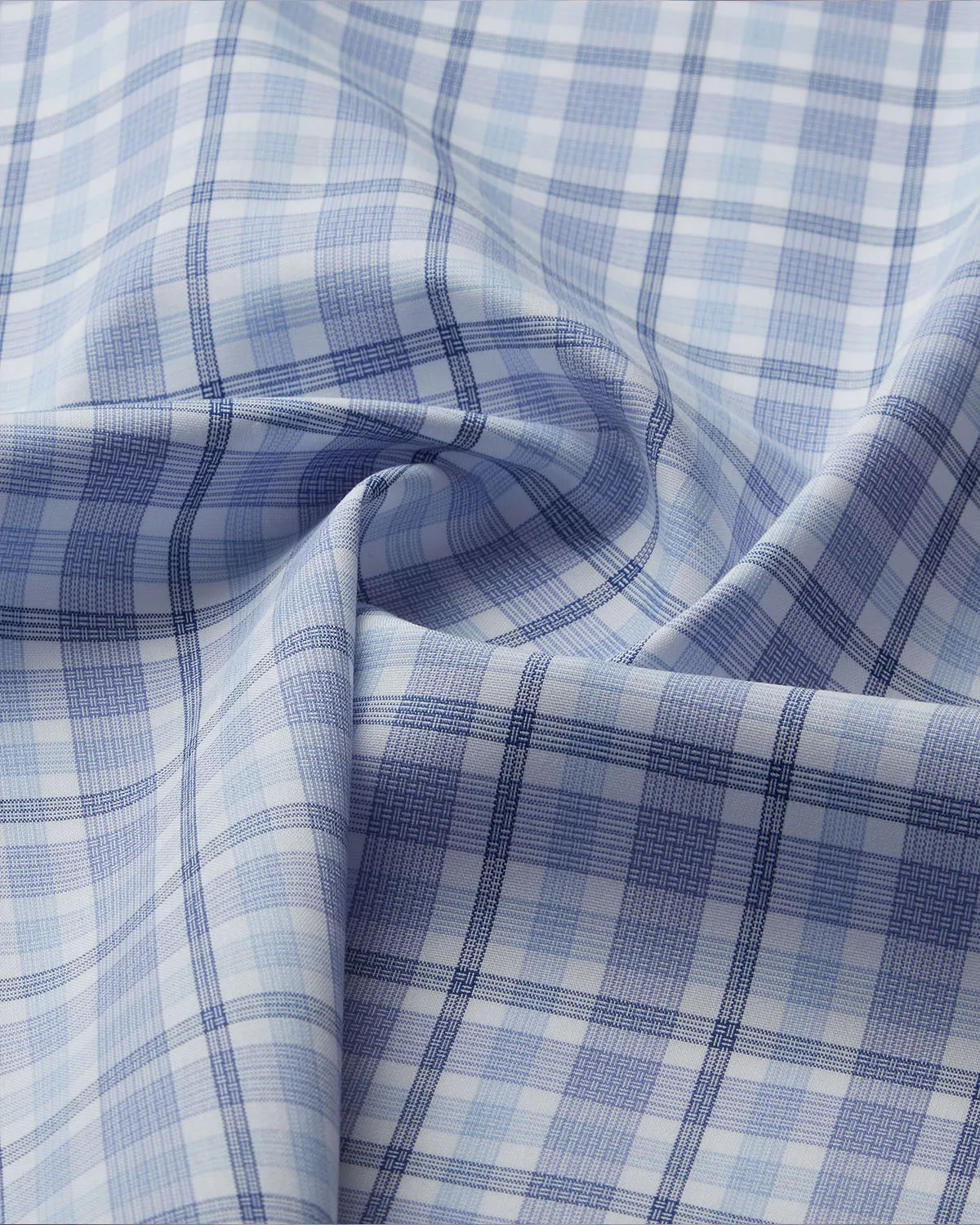 Luthai Wrinkle Free Swim On Checked Shirt