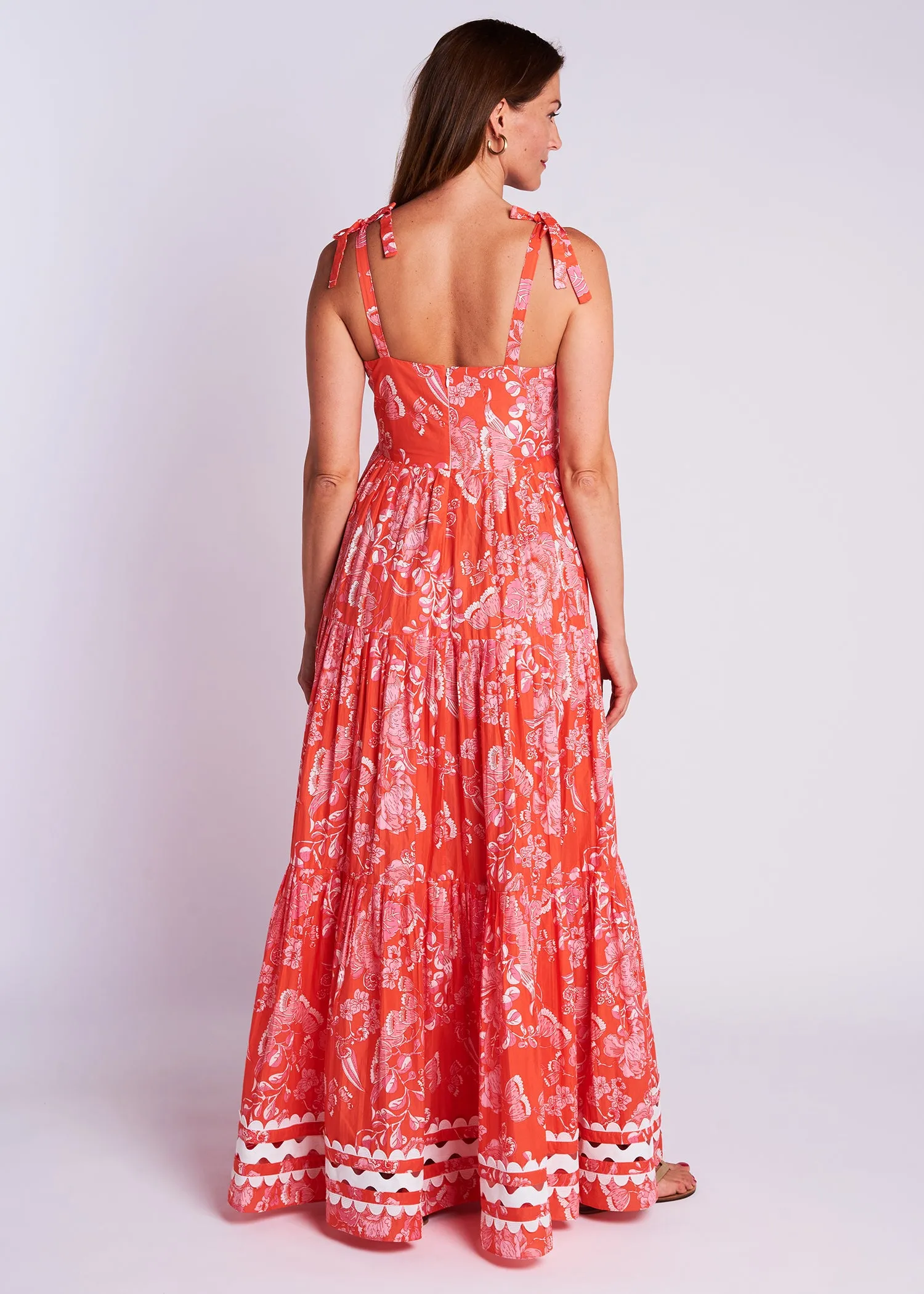 Maisie Dress - Cordelia Coral