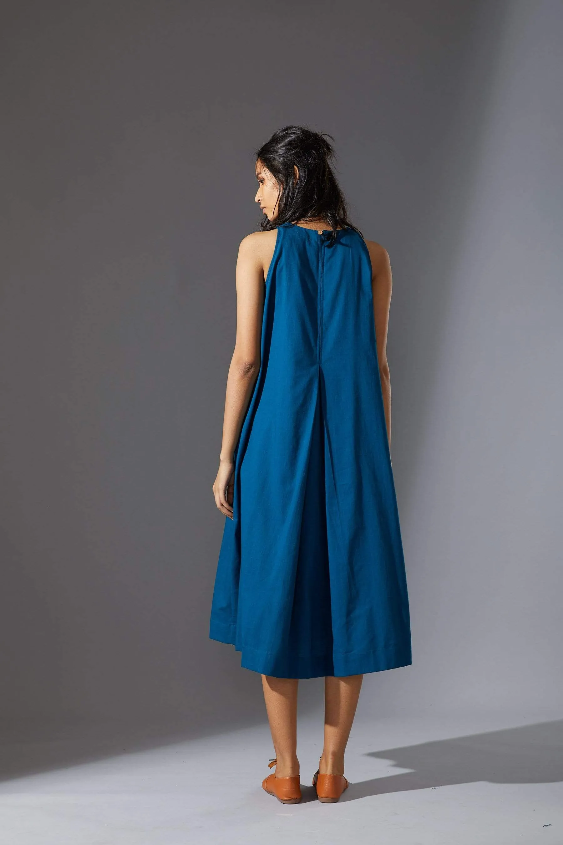 Mati Vita Aakaar Blue Dress