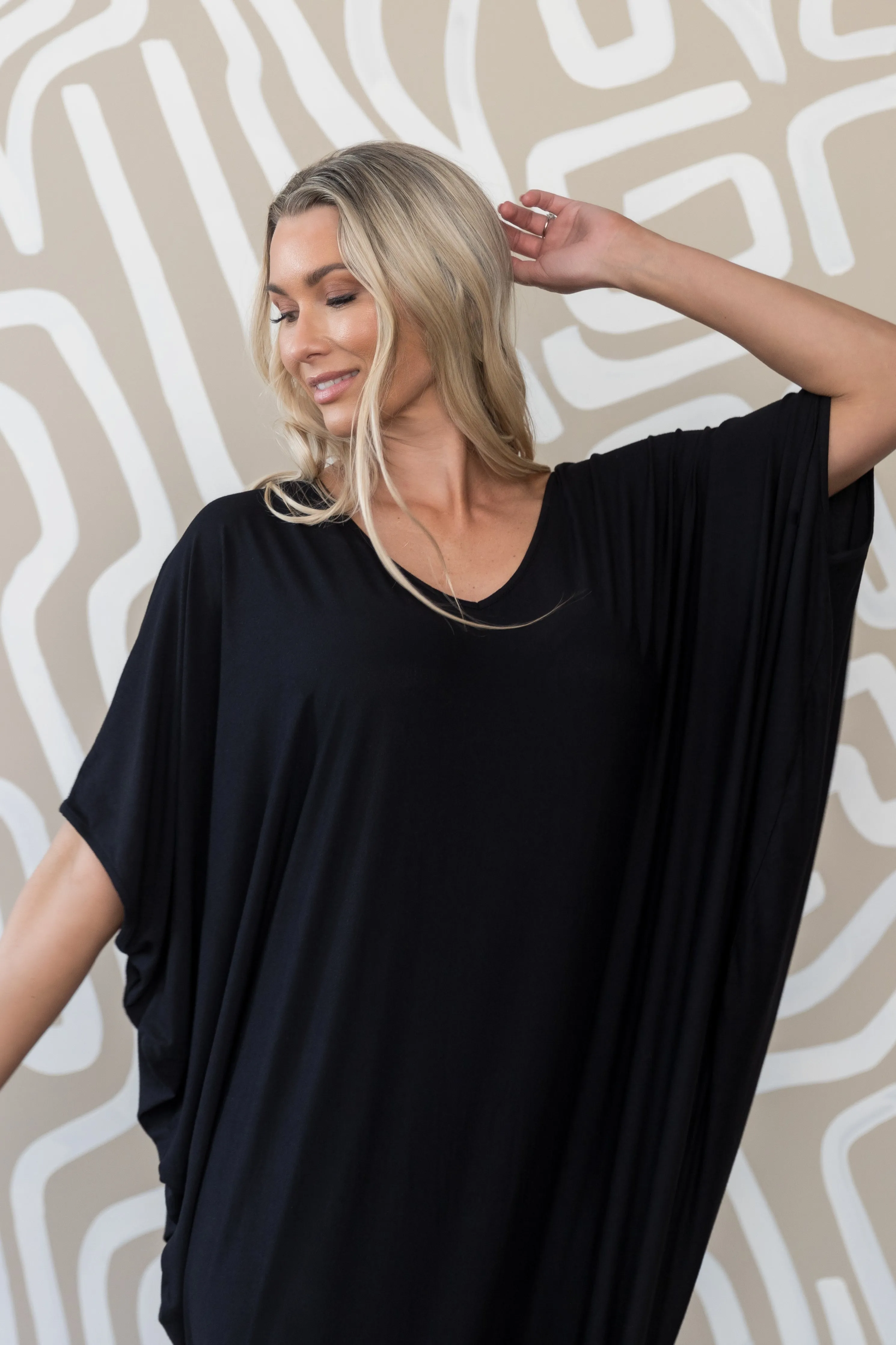 Maxi Miracle Dress in Black