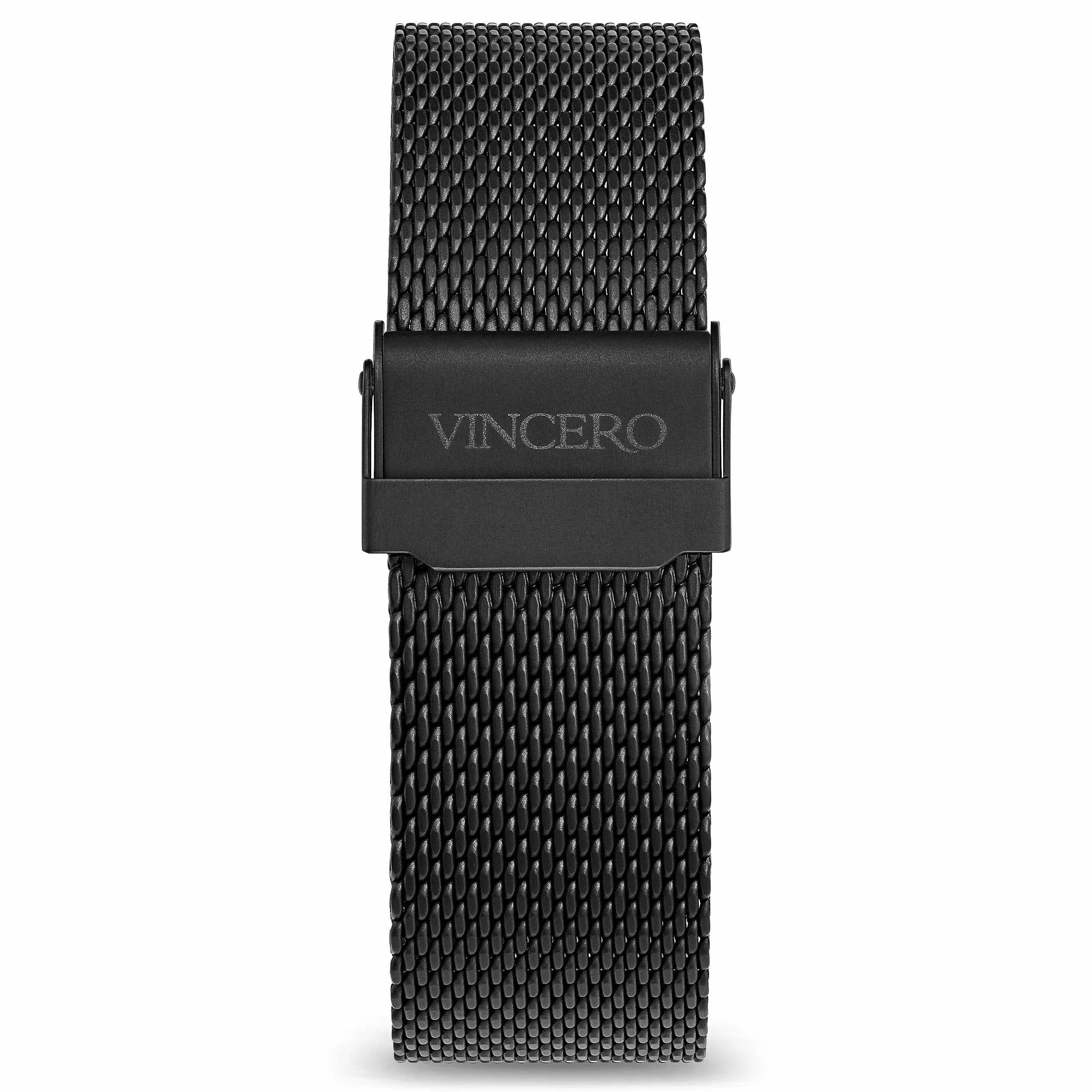 Mesh - Matte Black 22mm