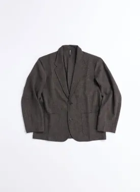 Naturemier Melange Polyester Soft Single Breasted Blazer