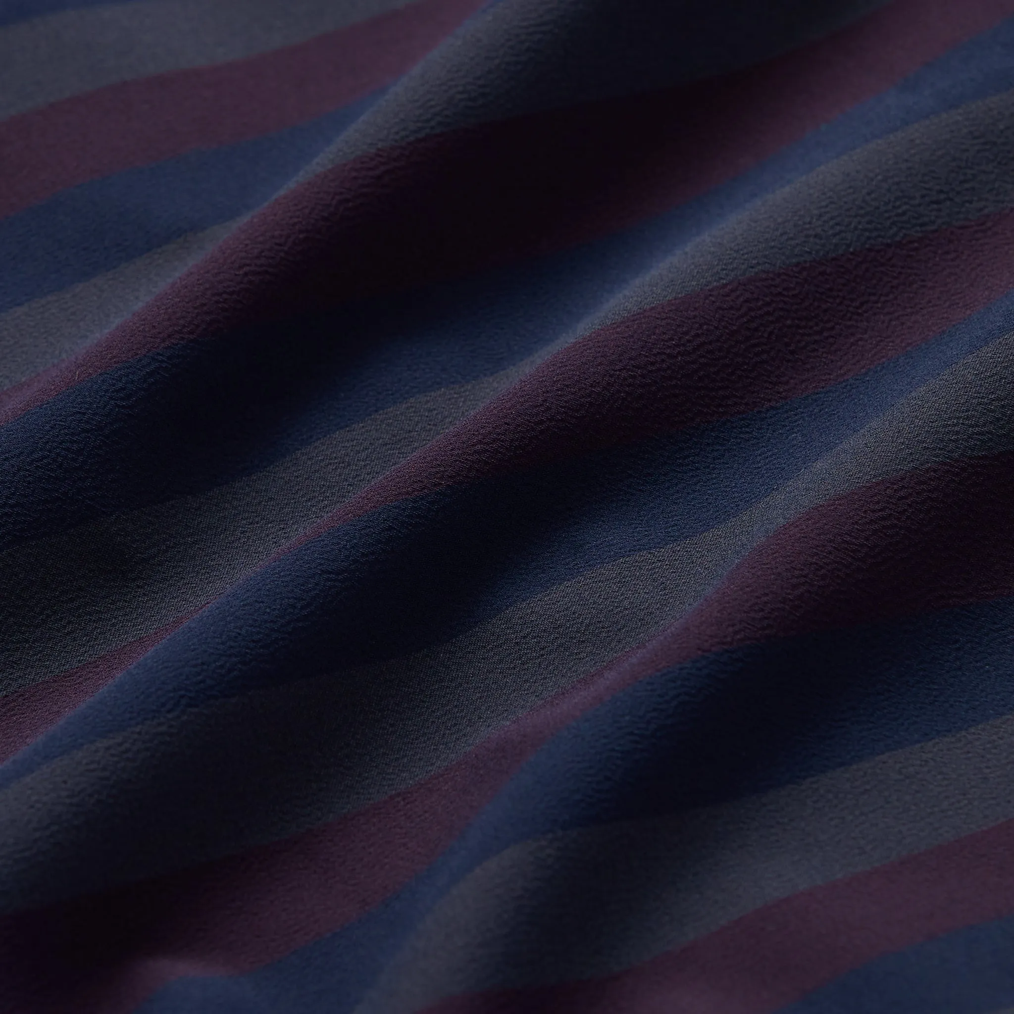 Navy Burgundy Horizontal Stripe