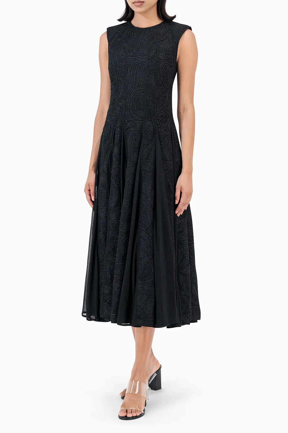 Soleil Lace Midi Dress