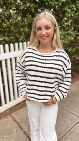 The Bella Striped Sweater