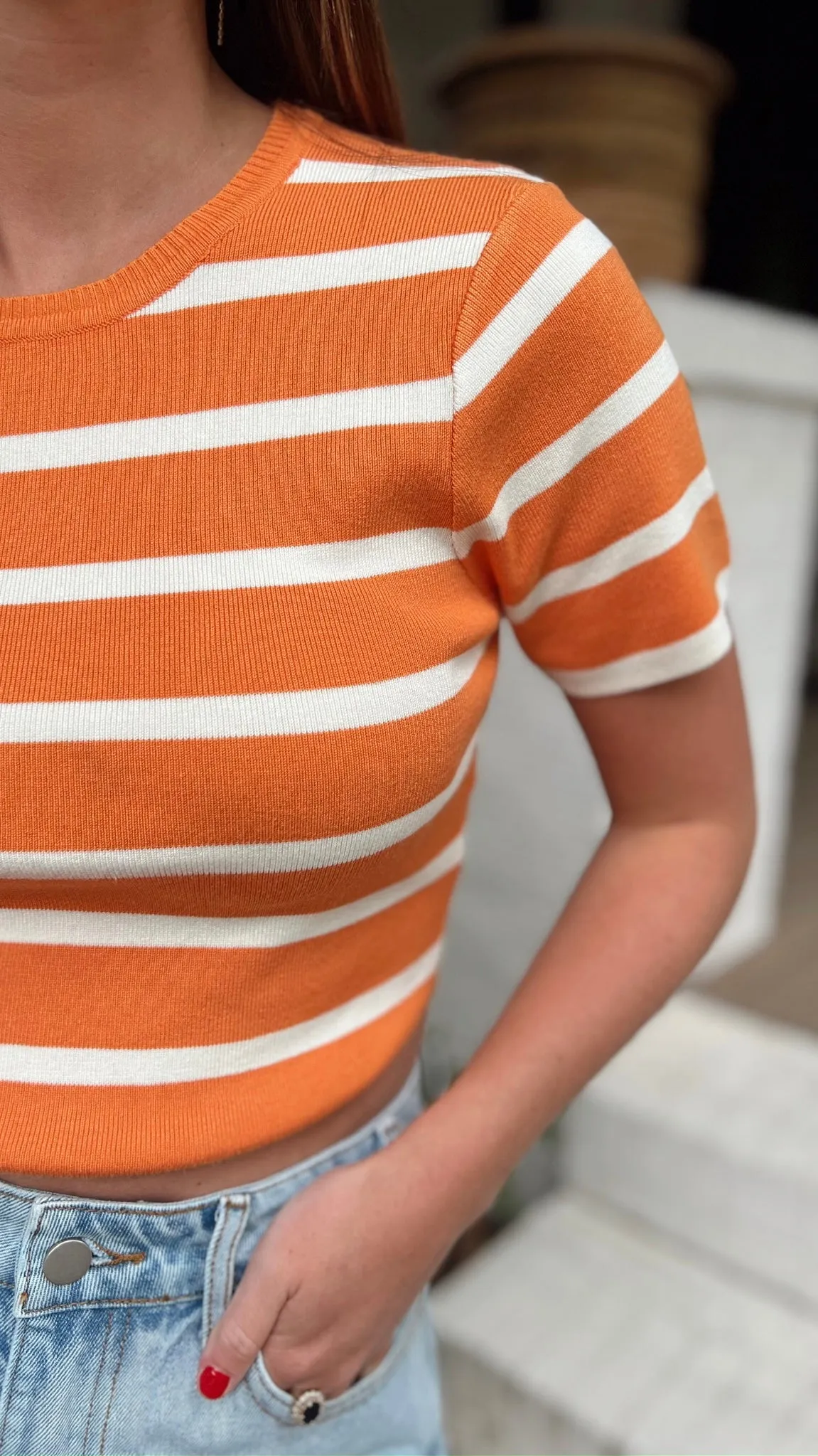 The Cabana Striped Top