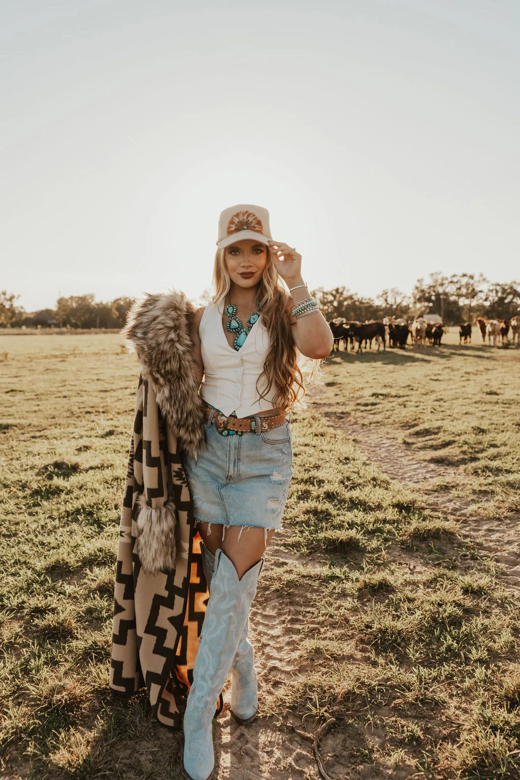 The Denim Darlin Skirt