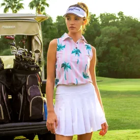 The Palm Beach - Ladies Sleeveless Golf Polo