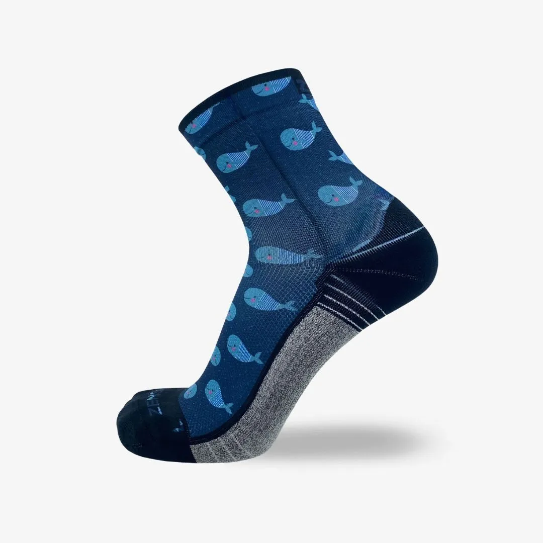 Whales Socks (Mini-Crew)