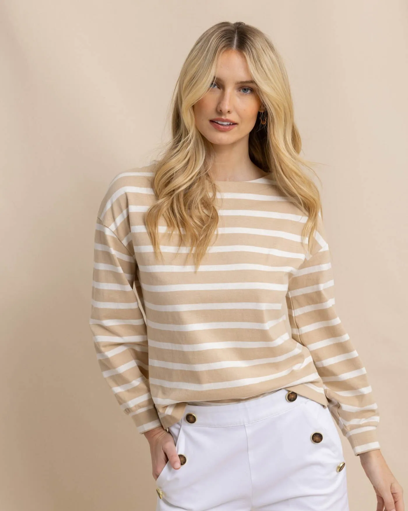 Zayla Striped Top