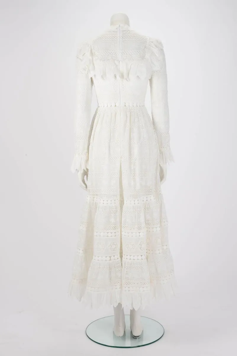 Zimmermann Ivory Lace Prima Dress 0